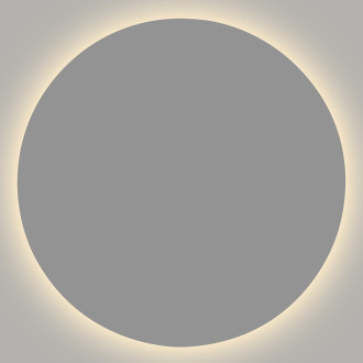 CERANO - Koupelnové LED zrcadlo Nome - Ø 80 cm