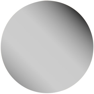 CERANO - Koupelnové LED zrcadlo Nome - Ø 80 cm