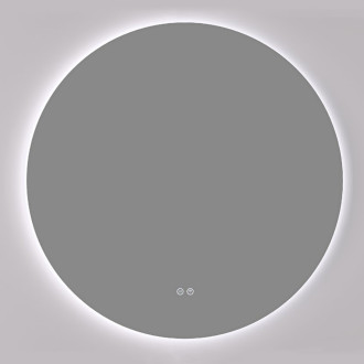 CERANO - Koupelnové LED zrcadlo Verido - Ø 50 cm