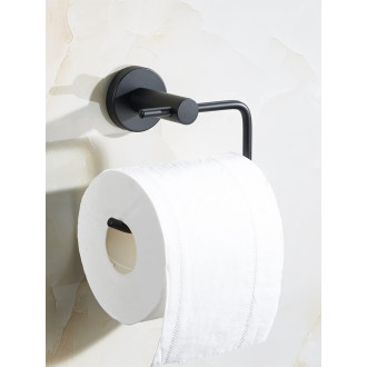 CERANO Nástěnný držák toaletního papíru Lineo černá mat CER-479551