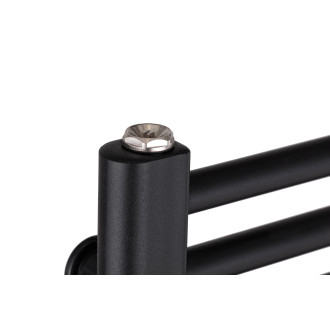 CERANO Otopné těleso Alberto- kombinované 716W černá matná 1180x650 mm LIV-WR-25-65