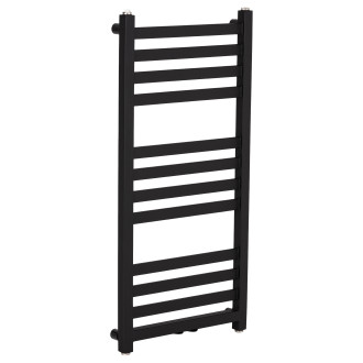 CERANO Otopné těleso Fulgidus kombinované D5 503W černá matná 880x430 mm CER-L9040B