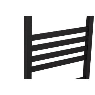 CERANO Otopné těleso Fulgidus kombinované D5 503W černá matná 880x430 mm CER-L9040B