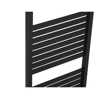 CERANO Otopné těleso Vincenzo kombinované D5 300W černá matná 970x450 mm LIV-WB-20-45H