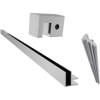 CERANO Příslušenství pro instalaci rohového Walk-in Onyx - chrom CER-482725