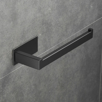 CERANO Samolepící držák na ručníky Lago černá mat CER-479380