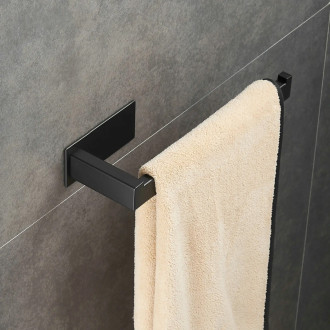 CERANO Samolepící držák na ručníky Lago černá mat CER-479380