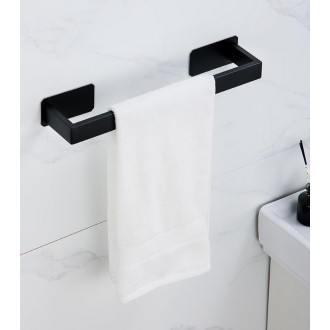 CERANO Samolepící držák na ručníky Lago černá mat CER-479392