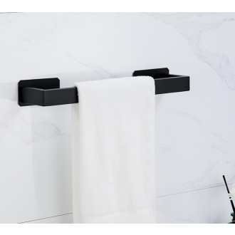 CERANO Samolepící držák na ručníky Lago černá mat CER-479392