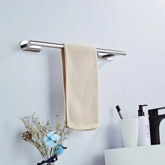 CERANO - Samolepící držák na ručníky Reno - chrom - 60 cm