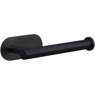 CERANO - Samolepící držák toaletního papíru Reno - černá matná