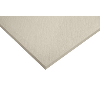 CERANO - Sprchová vanička čtvercová Pablo - SMC/minerální kompozit - strukturovaná béžová - 70x70x3 cm