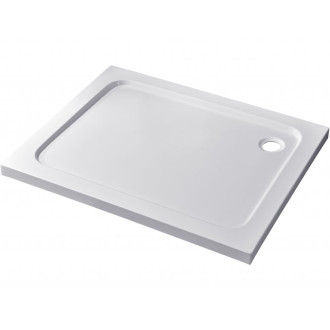 CERANO Sprchová vanička obdélníková Soto bílá lesklá 90x80 cm CER-425551