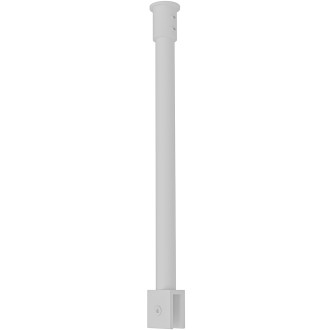 CERANO - Sprchová vzpěra kulatá - vertikální do stropu - 40 cm - bílá