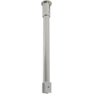 CERANO - Sprchová vzpěra kulatá - vertikální do stropu - 40 cm - chrom