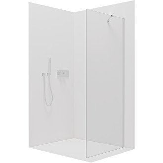 CERANO Sprchová zástěna Antelo L/P chrom, transparentní sklo 80x190 cm pevná CER-432424