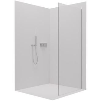 CERANO Sprchová zástěna Lantono L/P chrom, transparentní sklo 70x195 cm pevná CER-431866