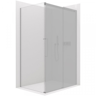 CERANO Sprchová zástěna Lantono L/P chrom, transparentní sklo 70x195 cm pevná CER-431866