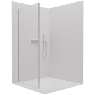 CERANO Sprchová zástěna pro dveře L/P chrom, transp.sklo 90x195cm pevná CER-425644