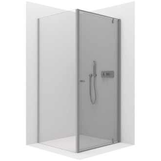 CERANO Sprchová zástěna pro dveře L/P chrom, transp.sklo 90x195cm pevná CER-425644
