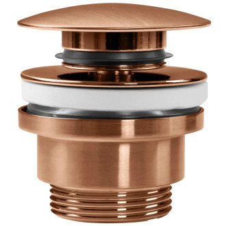 Rea Umyvadlový sifon s univerzální výpustí click-clack - REA COPPER MAT REA-A5699