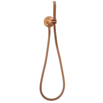 Rea Podomítková bidetová baterie LUNGO LOOP Copper Brush REA-B6314