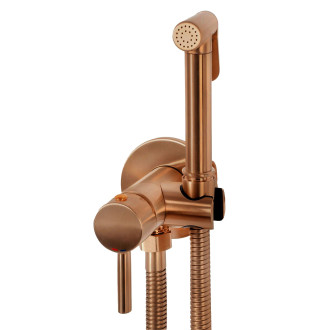 Rea Podomítková bidetová baterie LUNGO LOOP Copper Brush REA-B6314