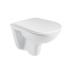 Mereo WC závěsné, RIMLESS, 530x355x360, keramické, včetně sedátka CSS113S VSD81S