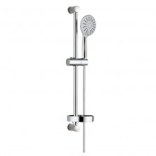 Mereo Sprchová souprava,třípolohová sprcha, posuvný držák, hadice, mýdlenka CB900WM