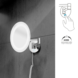 Nimco LED kosmetická zrcátka ZK 20165-26 Kosmetické podsvícené LED zrcátko