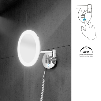 Nimco LED kosmetická zrcátka ZK 20265-26 Kosmetické podsvícené LED zrcátko