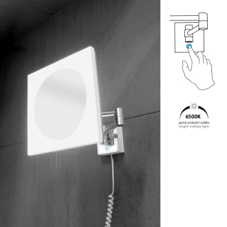 Nimco LED kosmetická zrcátka ZK 20465-26 Kosmetické podsvícené LED zrcátko