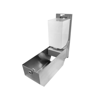 Nimco  HPM 27031-PS-10 Zásobník pěnového mýdla 800 ml broušená nerez