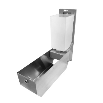 Nimco  HPM 27031-P-10 Zásobník pěnového mýdla 1250 ml broušená nerez