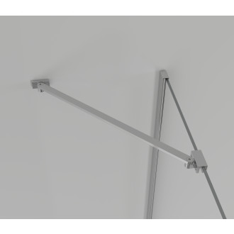 CERANO Sprchový kout Antelo L/P chrom, transparent sklo 110x70 křídlový