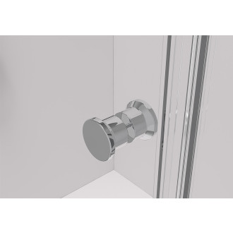 CERANO Sprchový kout Marino Duo L/P chrom, transparent sklo 100x90 křídlový