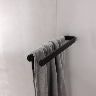 Nimco Nikau černá NKC 30098-90 Držák na ručníky, 39 cm
