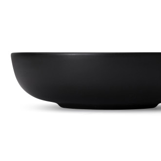 CERANO Umyvadlo na desku Moana černá matná ? 42 cm CER-403353