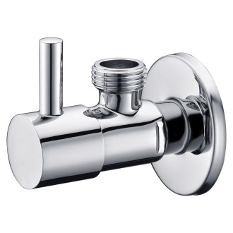 CERANO Sada rohových připojovacích ventilů chrom 3/8 1/2 CER-478162