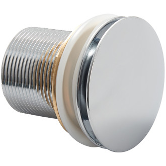 CERANO Vanová výpusť click-clack s přepadem univerzální chrom CER-429151