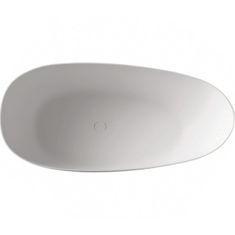 CERANO Volně stojící akrylátová vana Unica bílá lesklá 170x80 cm CER-413633