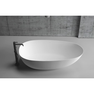 CERANO Volně stojící akrylátová vana Unica bílá lesklá 170x80 cm CER-413633