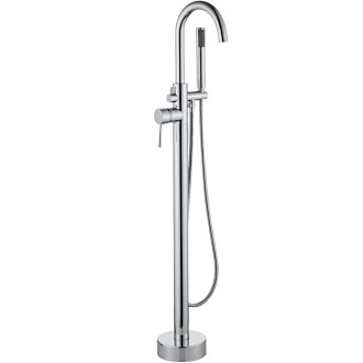 NIORO - Volně stojící vanová baterie Celine - chrom TU-475664