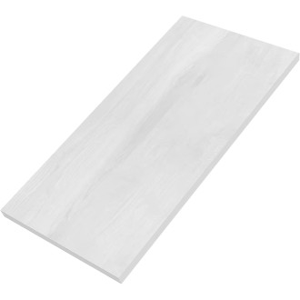 TUANA - Koupelnová deska pod umyvadlo Merito - bílá matná - 100 cm