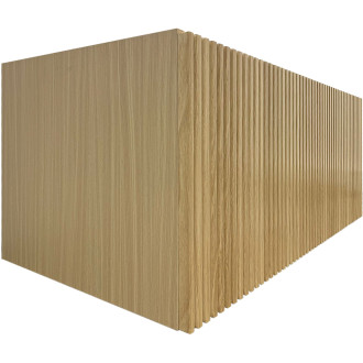 TUANA - Koupelnová skříňka pod umyvadlo Merito - přírodní - 100x50x43 cm