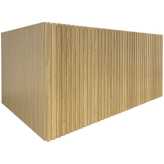 TUANA - Koupelnová skříňka pod umyvadlo Merito - přírodní - 80x50x43 cm