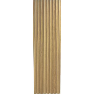 TUANA - Koupelnová skříňka vysoká Merito - přírodní - 35x120x28 cm