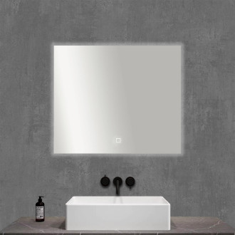 TUANA - Koupelnové LED zrcadlo Mero - 60x70 cm