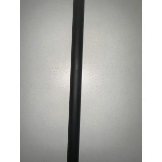 CERANO - Sprchová vzpěra Onyx - kulatá - vertikální do stropu - 40 cm - černá matná - 2 JAKOST