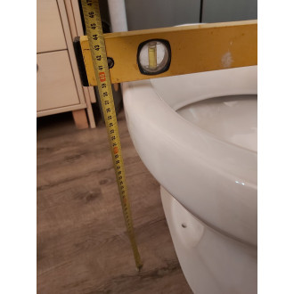 CERANO - WC kombi Hector - bílá - zadní odpad - II. Jakost